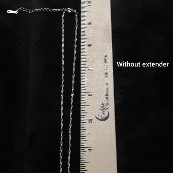 Sept. birthstone heart necklace - Picture 3 of 5